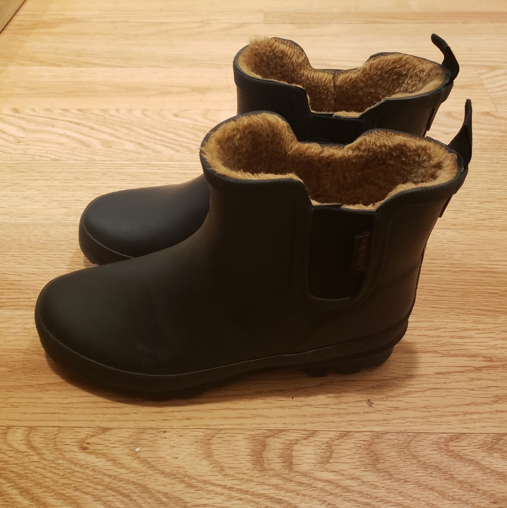Chooka Chelsea Ankle Rain Boots 8